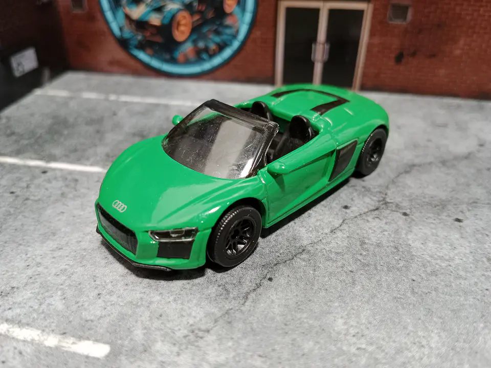 Audi R8 Nº 237F Majorette 1:58 1