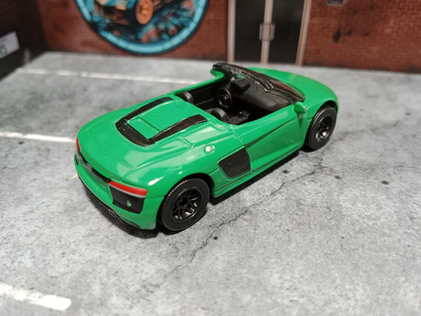 Audi R8 Nº 237F Majorette 1:58 2