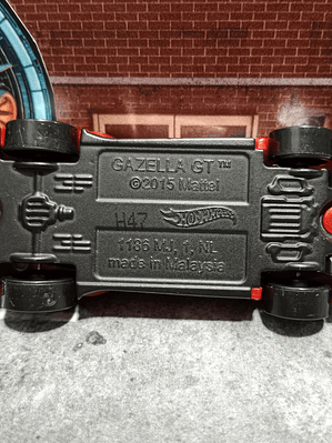 Gazella GT Hot Wheels 2016 New Model HW Showroom Mattel