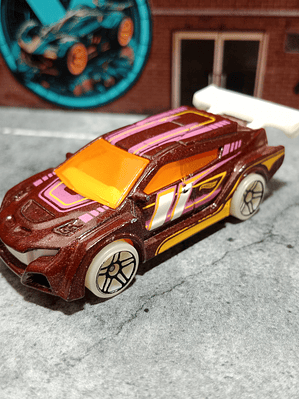 Loop Coupe Glow Wheels Hot Wheels Mattel 2016