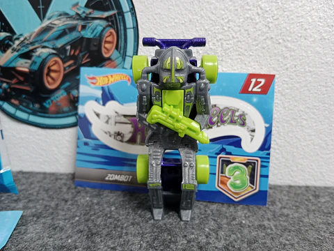 Zombot Mystery Models Serie 3 Hot Wheels (Nuevo, solo abierto) Mattel