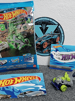 Zombot Mystery Models Serie 3 Hot Wheels (Nuevo, solo abierto) Mattel