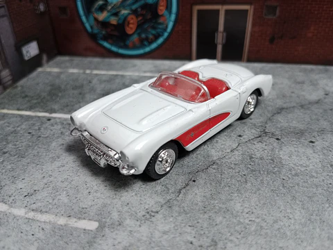 Corvette 1956 Nº 52054 Welly 1/60