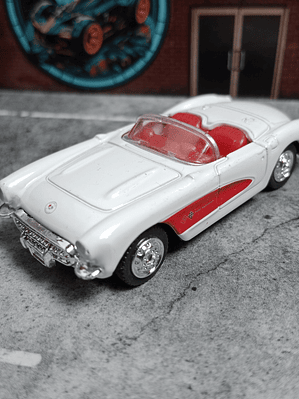 Corvette 1956 Nº 52054 Welly 1/60