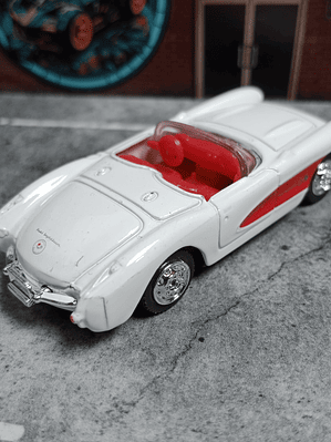 Corvette 1956 Nº 52054 Welly 1/60