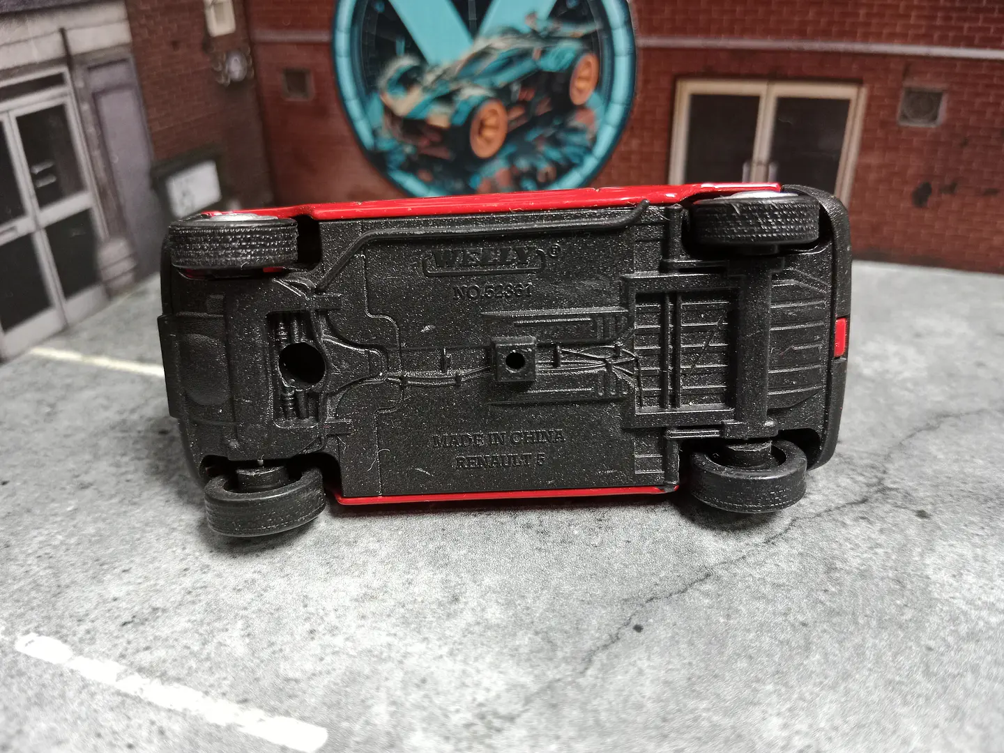 Renault 5 Nº 52361 Welly 1/60 3