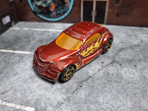 Chrysler Pronto Hot Wheels 2016 HW Flames Mattel Chryler