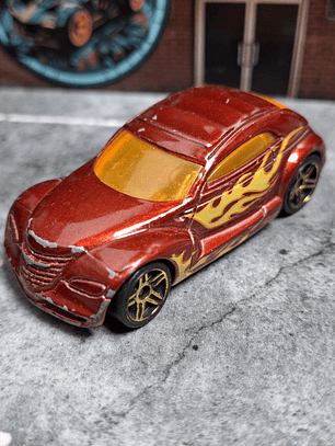 Chrysler Pronto Hot Wheels 2016 HW Flames Mattel Chryler