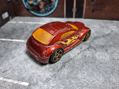 Chrysler Pronto Hot Wheels 2016 HW Flames Mattel Chryler