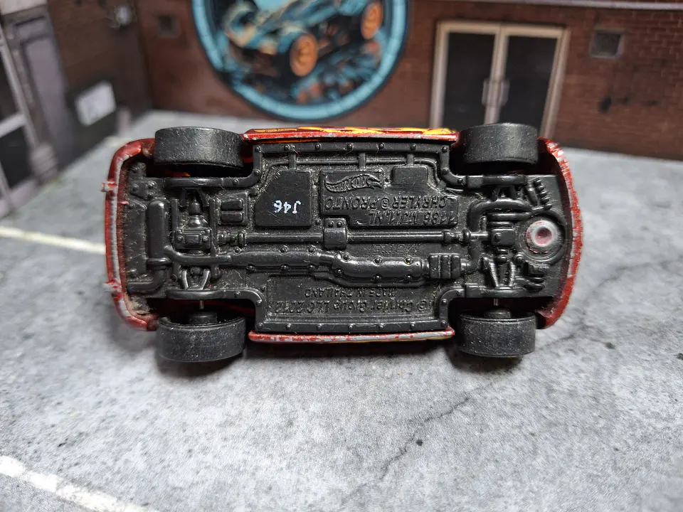 Chrysler Pronto Hot Wheels 2016 HW Flames Mattel Chryler 3