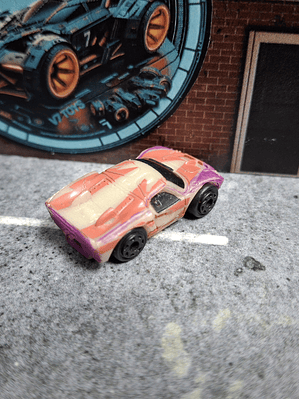 Ford GT40 Micro Machines Hasbro 2001 (Brilla en oscuridad)