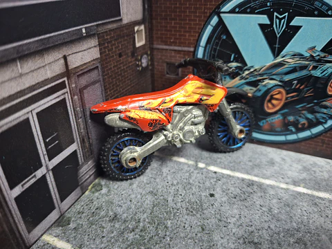 Moto HW450F Team Hot Wheels 2011 Mattel