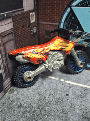 Moto HW450F Team Hot Wheels 2011 Mattel