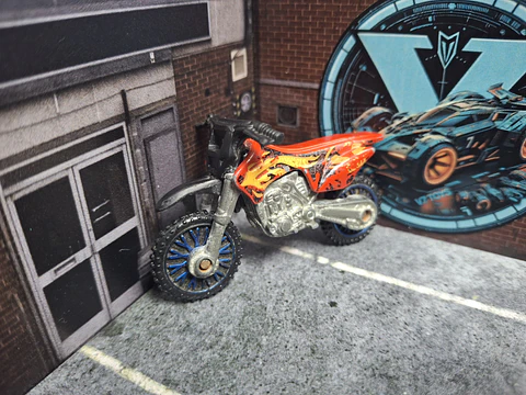 Moto HW450F Team Hot Wheels 2011 Mattel