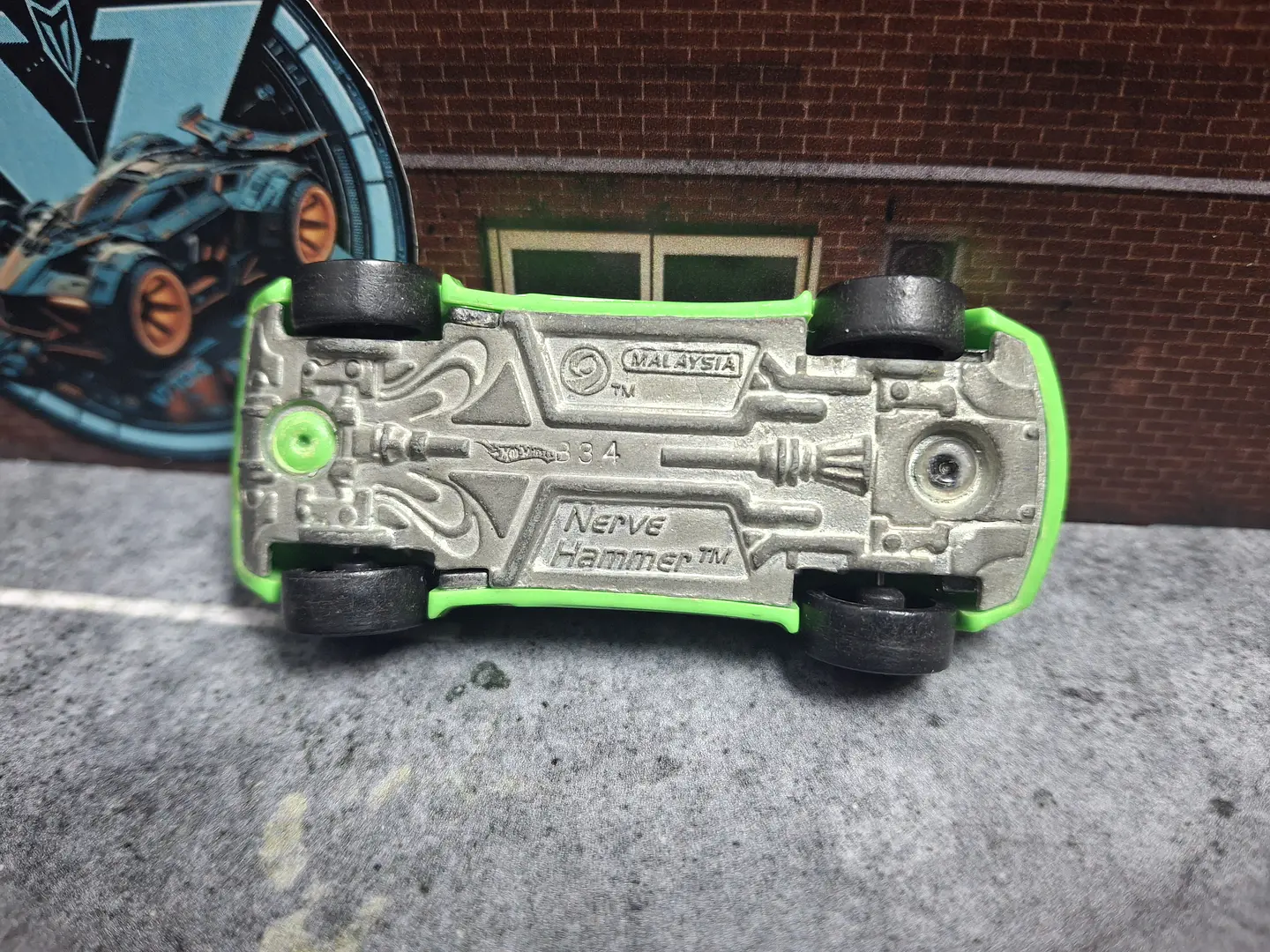 Nerve Hammer Hot Wheels 2009 Track Stars Mattel 3