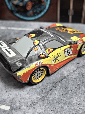 Miguel Camino Carbon Racers Cars Disney Pixar 1/55