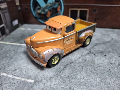 Smokey Cars 1/55 Disney Pixar Mattel