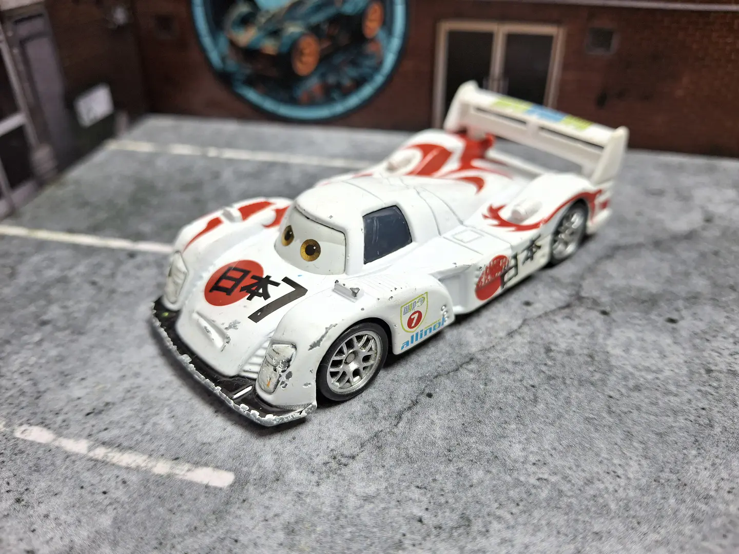 Shu Todoroki Cars Disney Pixar 1/55 1