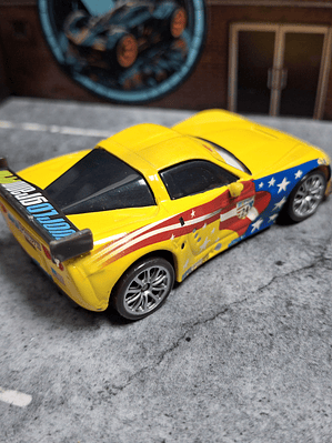 Jeff Corvette Cars 1/55 Disney Pixar Mattel