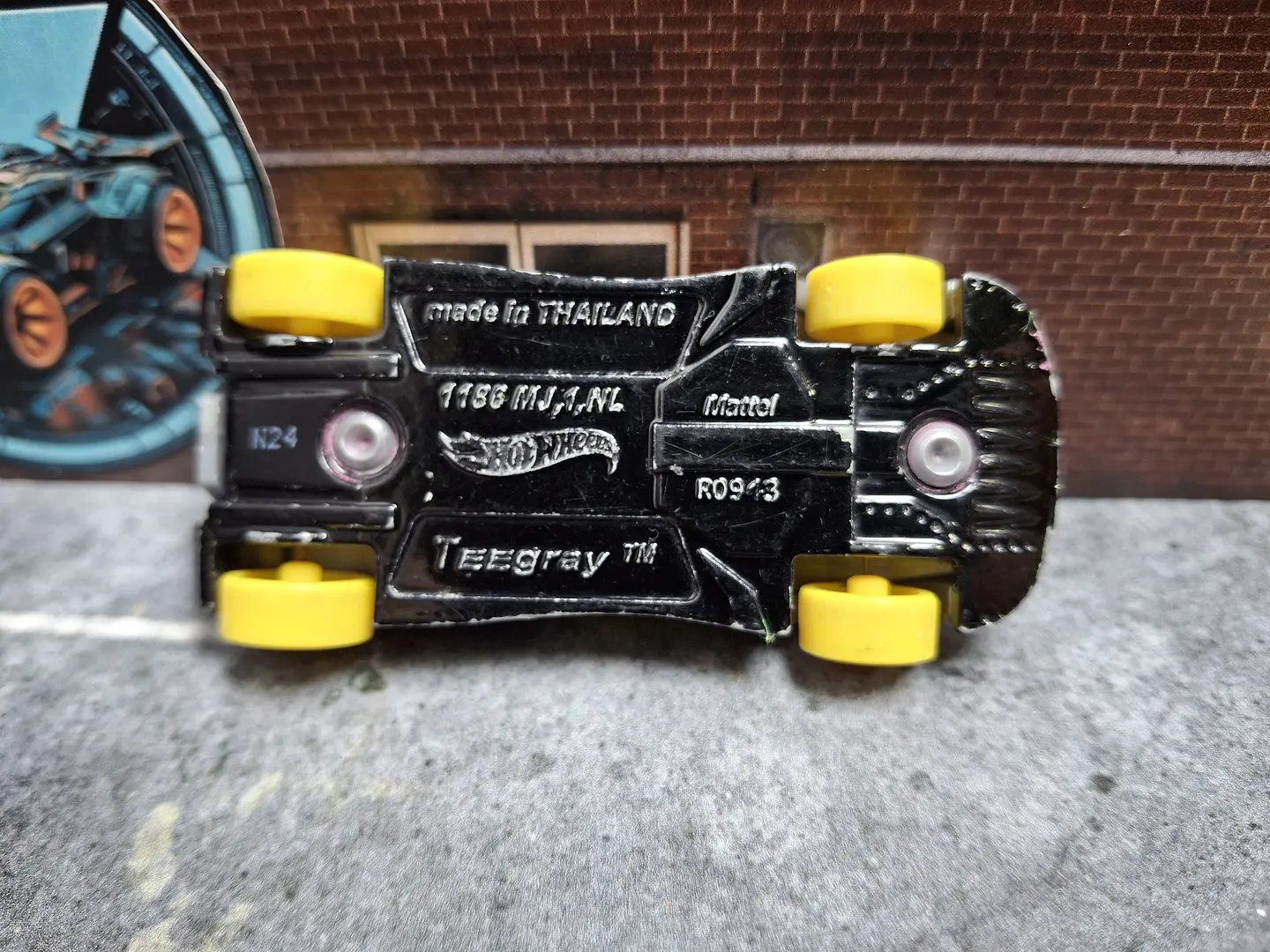 Teegray Hot Wheels 2015 Nitrobot Attack Mattel 3