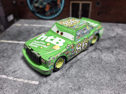 Chick Hicks Cars 1/55 Disney Pixar Mattel