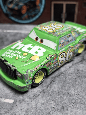 Chick Hicks Cars 1/55 Disney Pixar Mattel