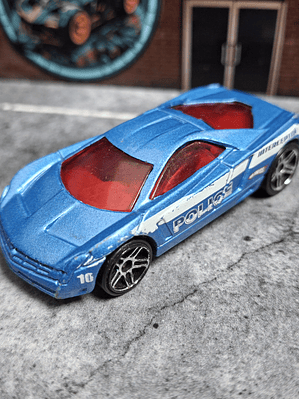 Cadillac Cien Concept Hot Wheels 2010 Police Pursuit Mattel