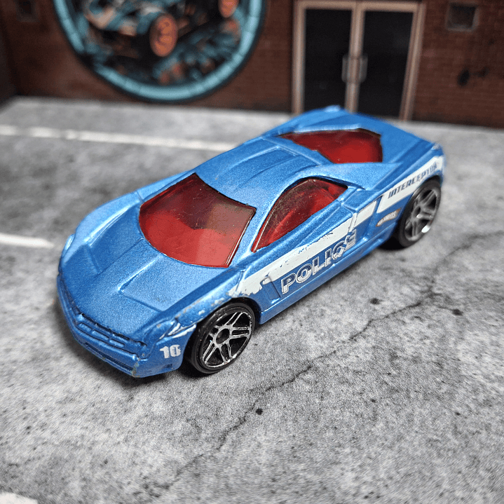 Cadillac Cien Concept Hot Wheels 2010 Police Pursuit Mattel 1