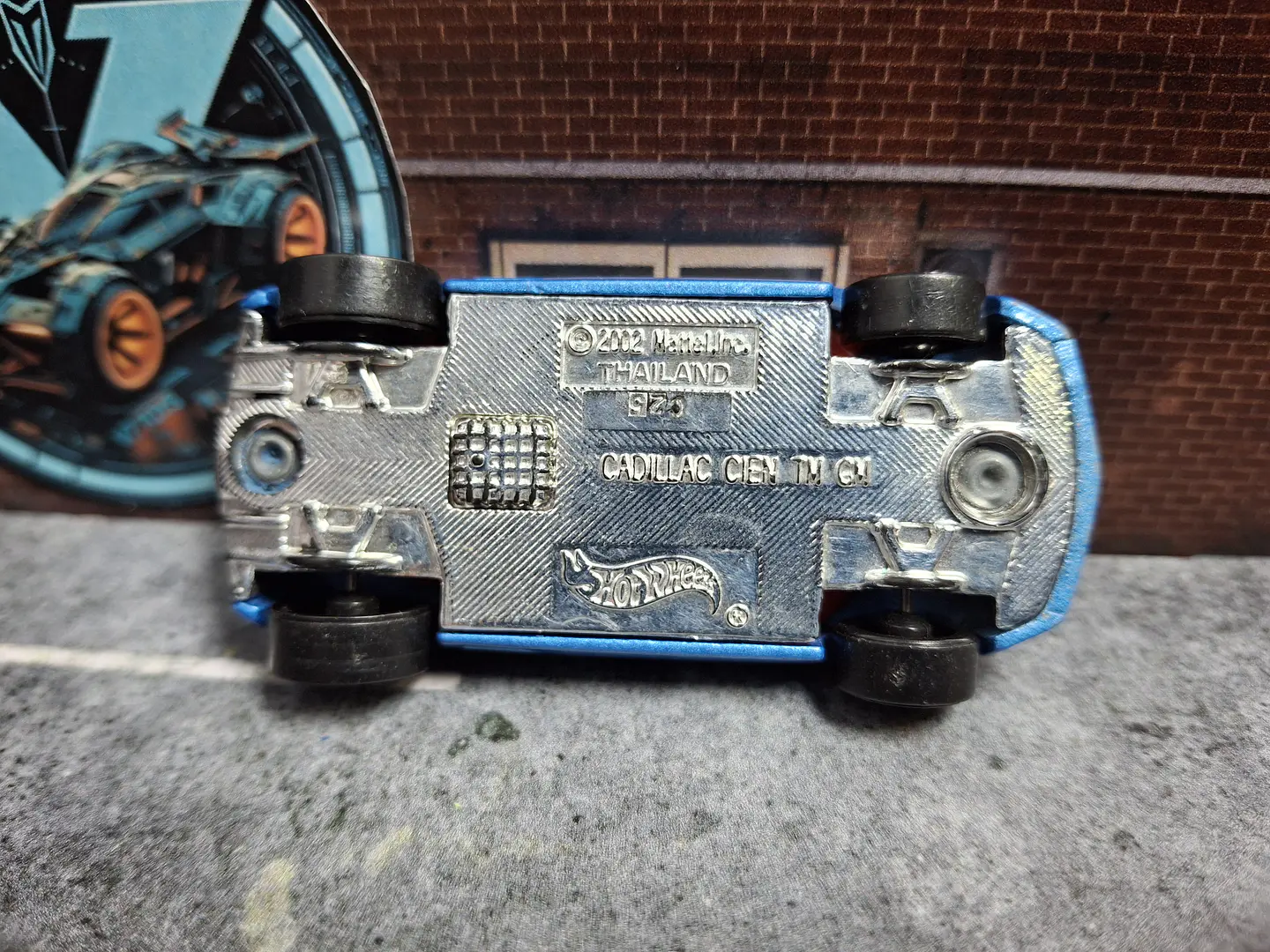 Cadillac Cien Concept Hot Wheels 2010 Police Pursuit Mattel 3