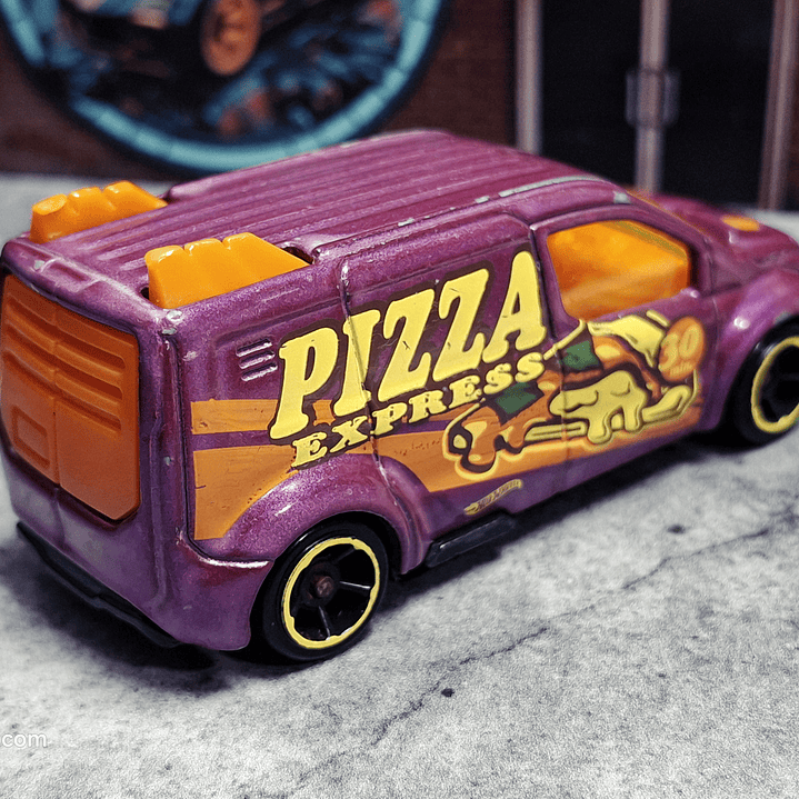 Ford Transit Connect Hot Wheels 2017 HW City Works Mattel 2