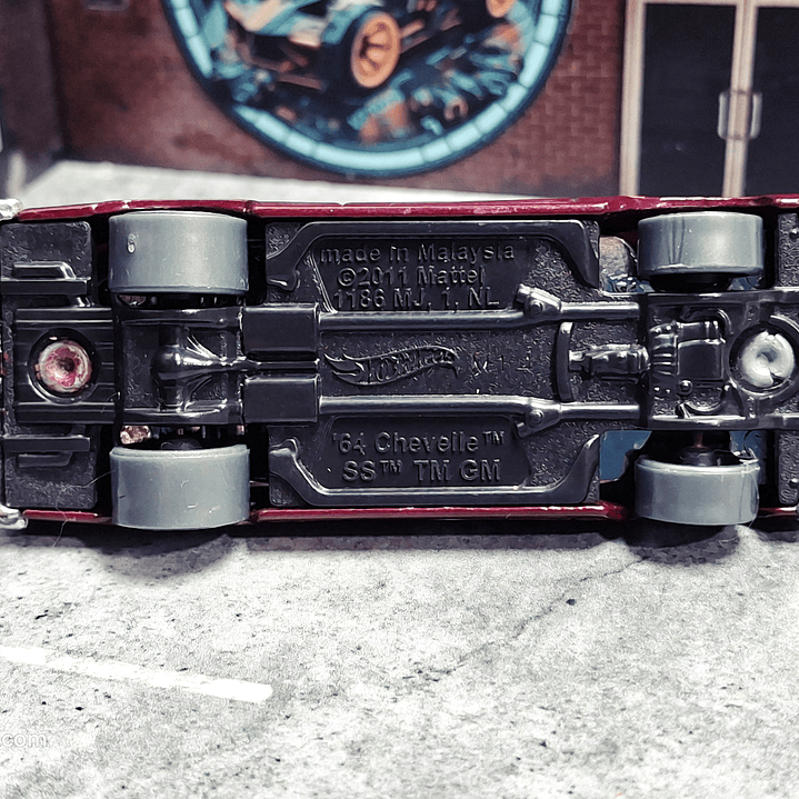 Chevy Chevelle SS '64 Hot Wheels 2019 Speed Blur Mattel 3