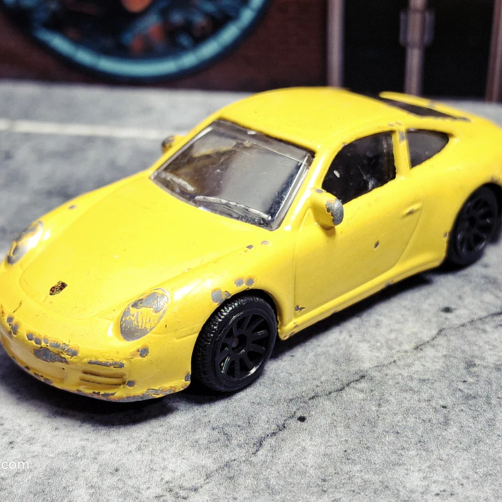 Porsche 911 Carrera Nº 209E Majorette 1/64 1