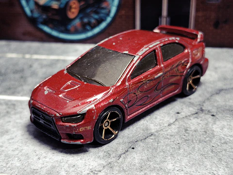 Lancer Evolution '08 Hot Wheels 2009 Faster Than Ever Mattel