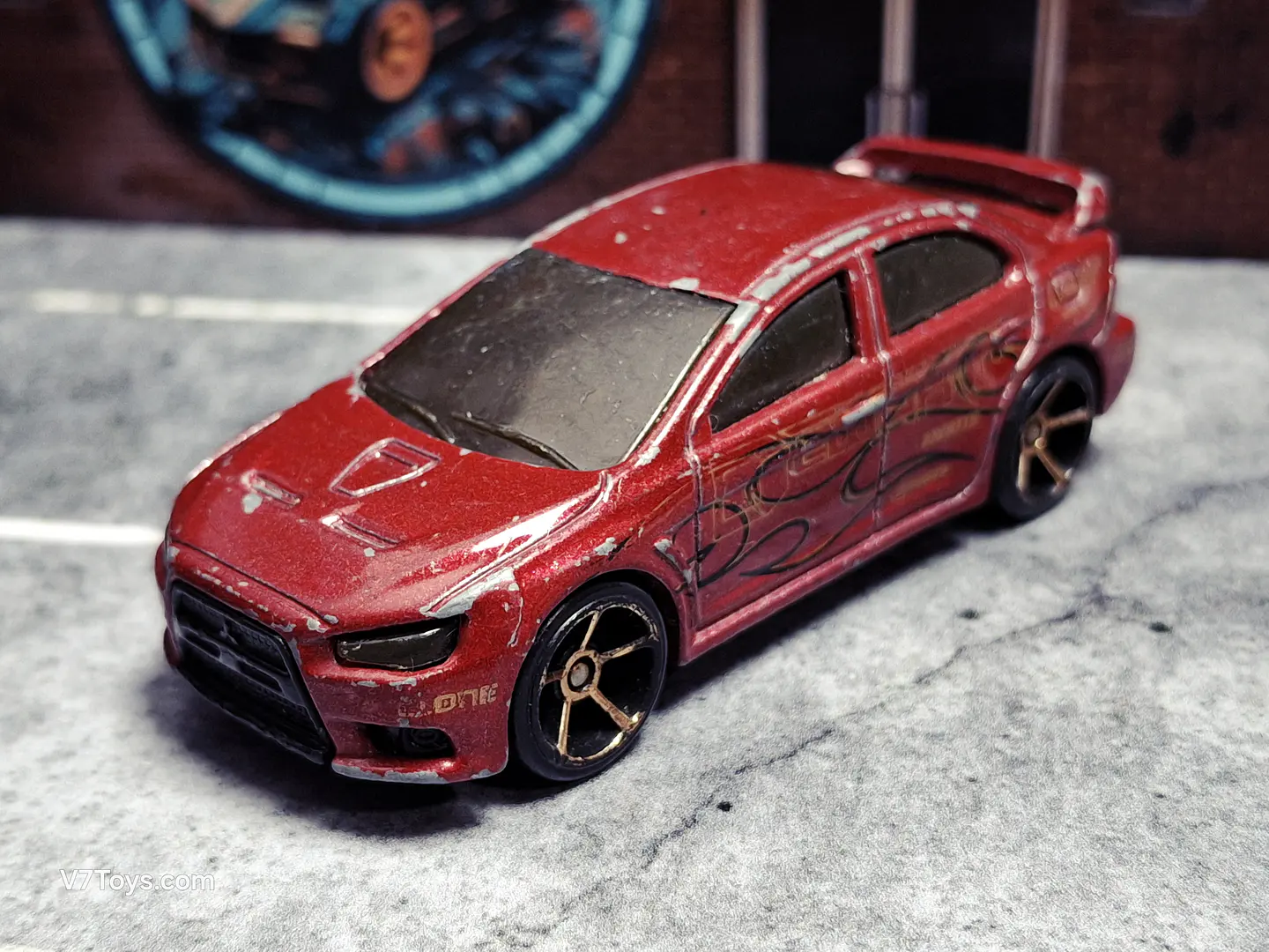 Lancer Evolution '08 Hot Wheels 2009 Faster Than Ever Mattel 1