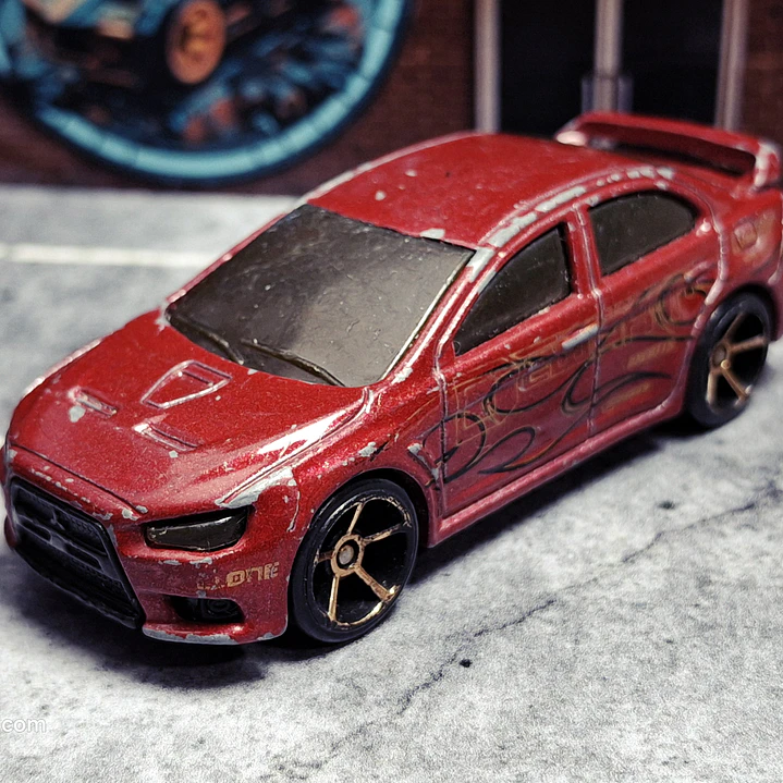 Lancer Evolution '08 Hot Wheels 2009 Faster Than Ever Mattel 1