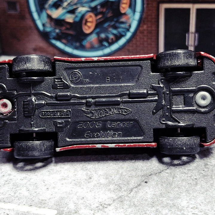 Lancer Evolution '08 Hot Wheels 2009 Faster Than Ever Mattel 3