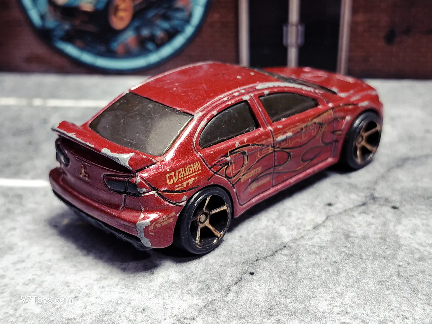 Lancer Evolution '08 Hot Wheels 2009 Faster Than Ever Mattel 2