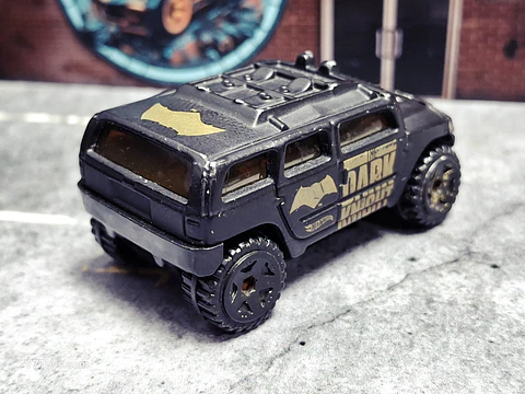 Rockster Hot Wheels 2016 Batman v Superman Mattel Hummer