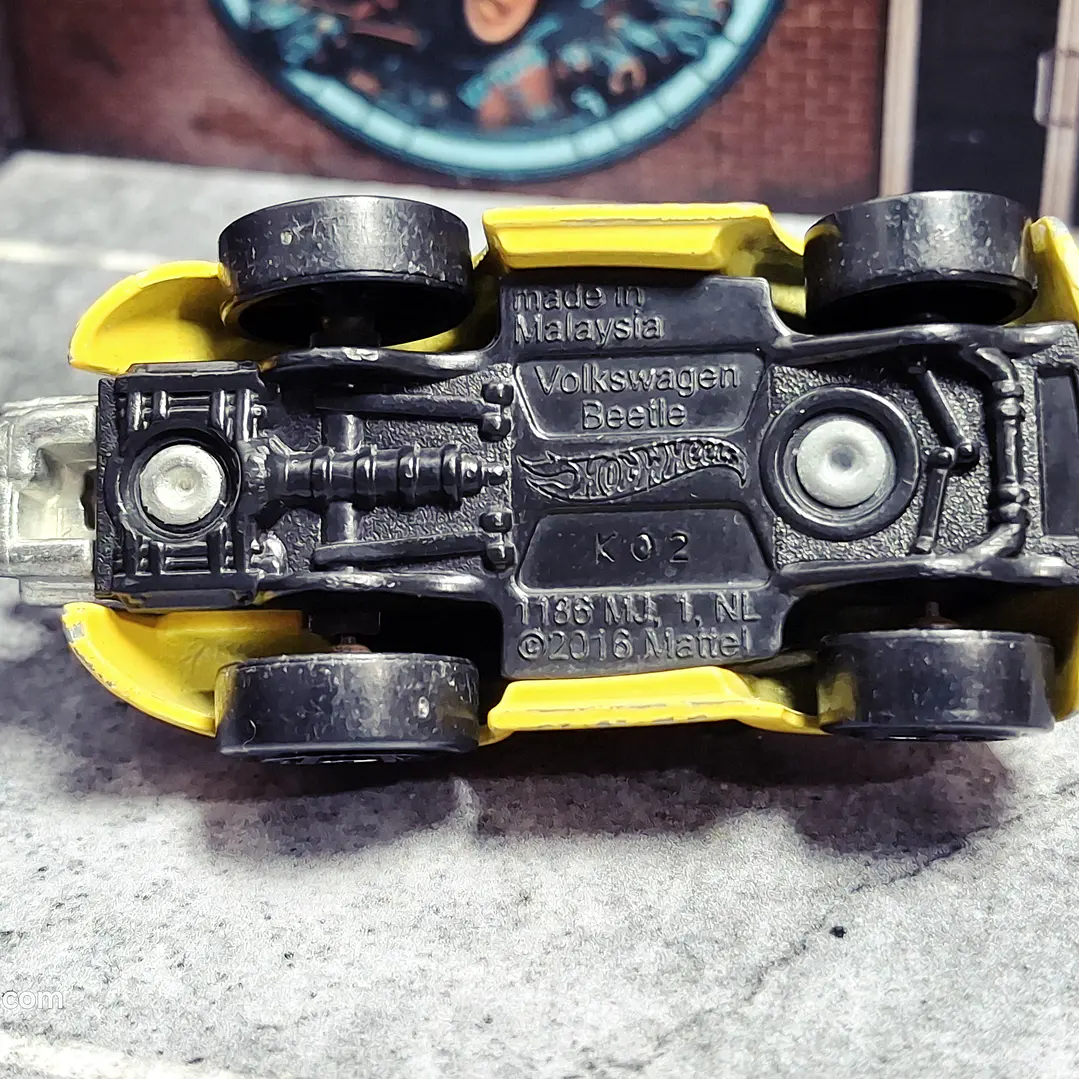 Volkswagen Beetle Tooned Hot Wheels 2017 Mattel 3