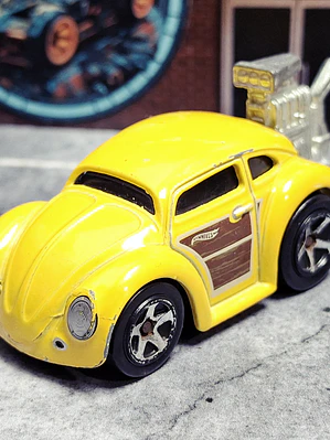 Volkswagen Beetle Tooned Hot Wheels 2017 Mattel