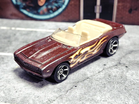 Camaro '69 Hot Wheels 2017 HW Flames Mattel