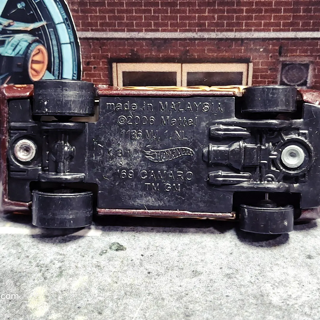 Camaro '69 Hot Wheels 2017 HW Flames Mattel 3