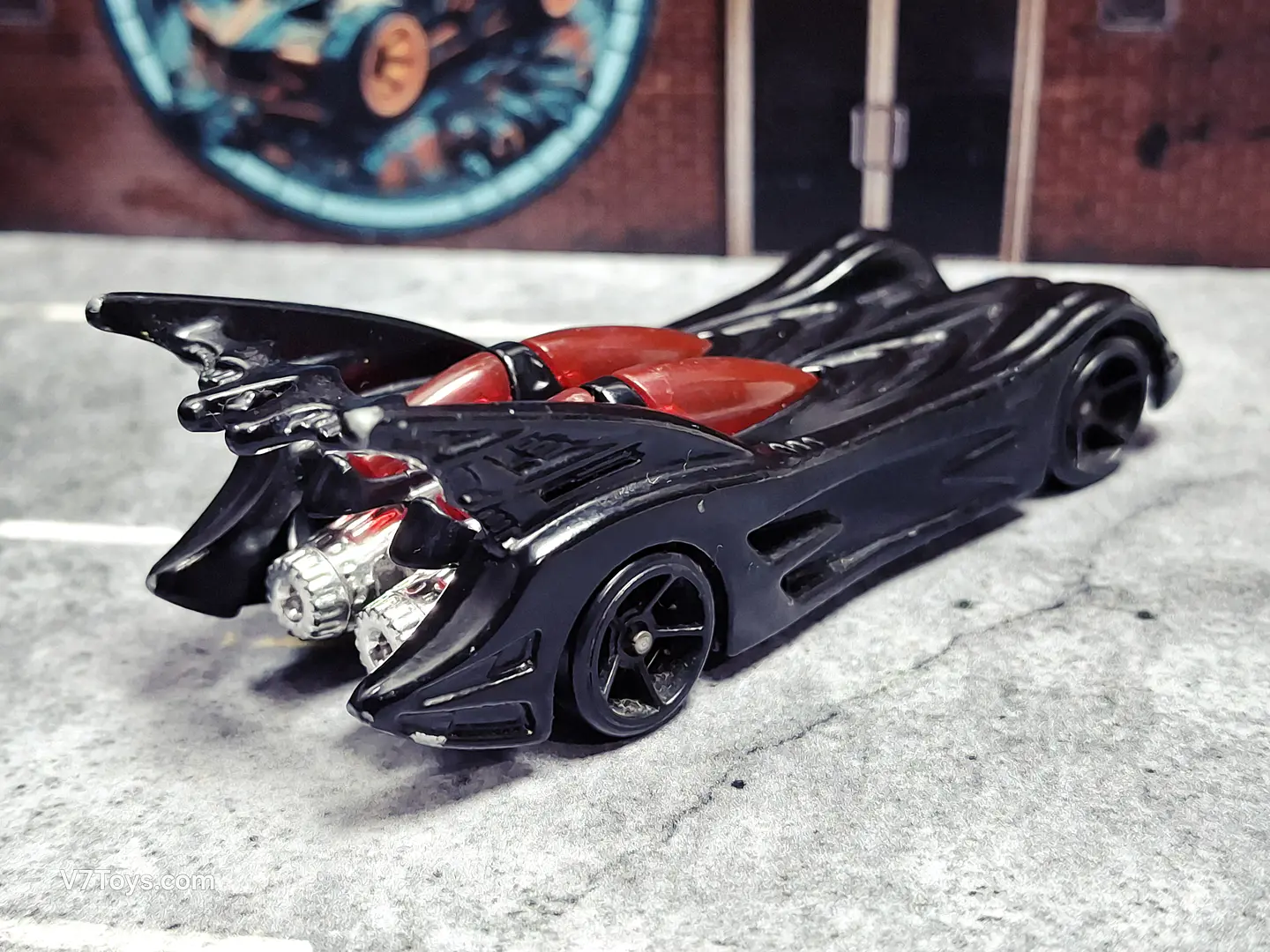 Batmobile Hot Wheels 2015 Batman Mattel DC 2