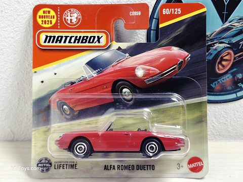 Alfa Romeo Duetto Matchbox Mattel