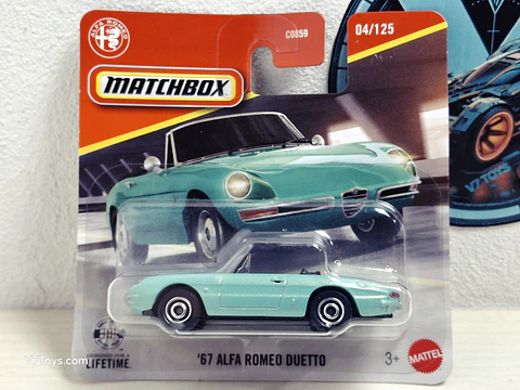 Alfa Romeo Duetto '67 Matchbox Mattel