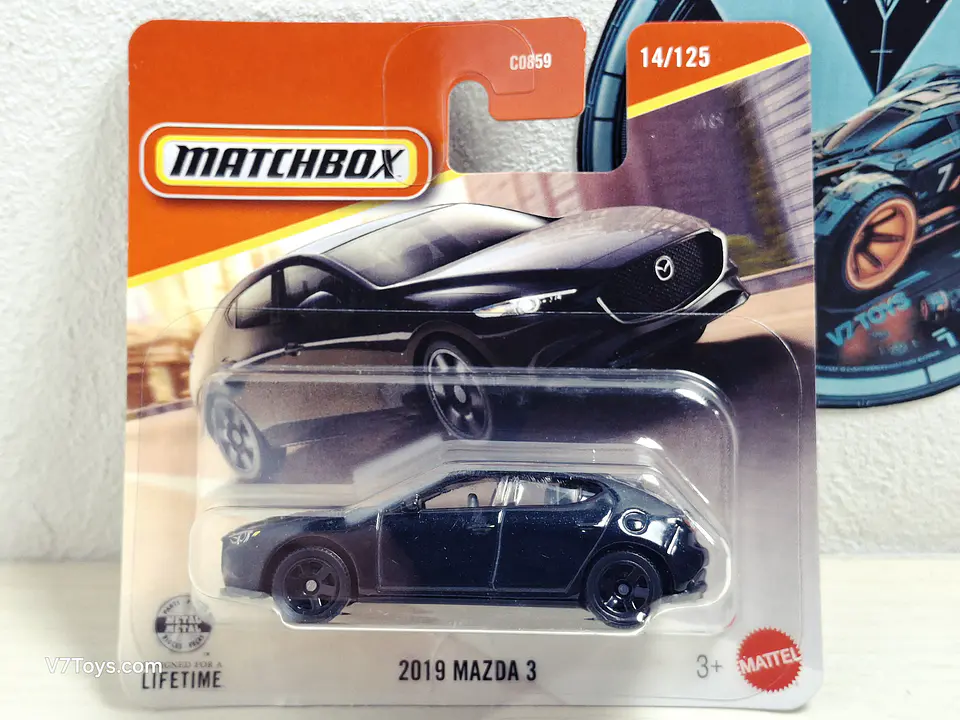 Mazda 3 2019 Matchbox Mattel 1