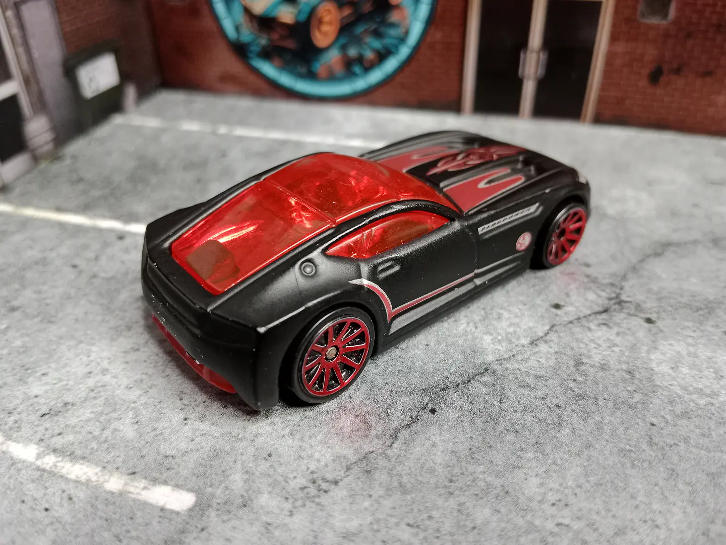 Chrysler Firepower Concept Hot Wheels 2008 Track Stars Mattel 2