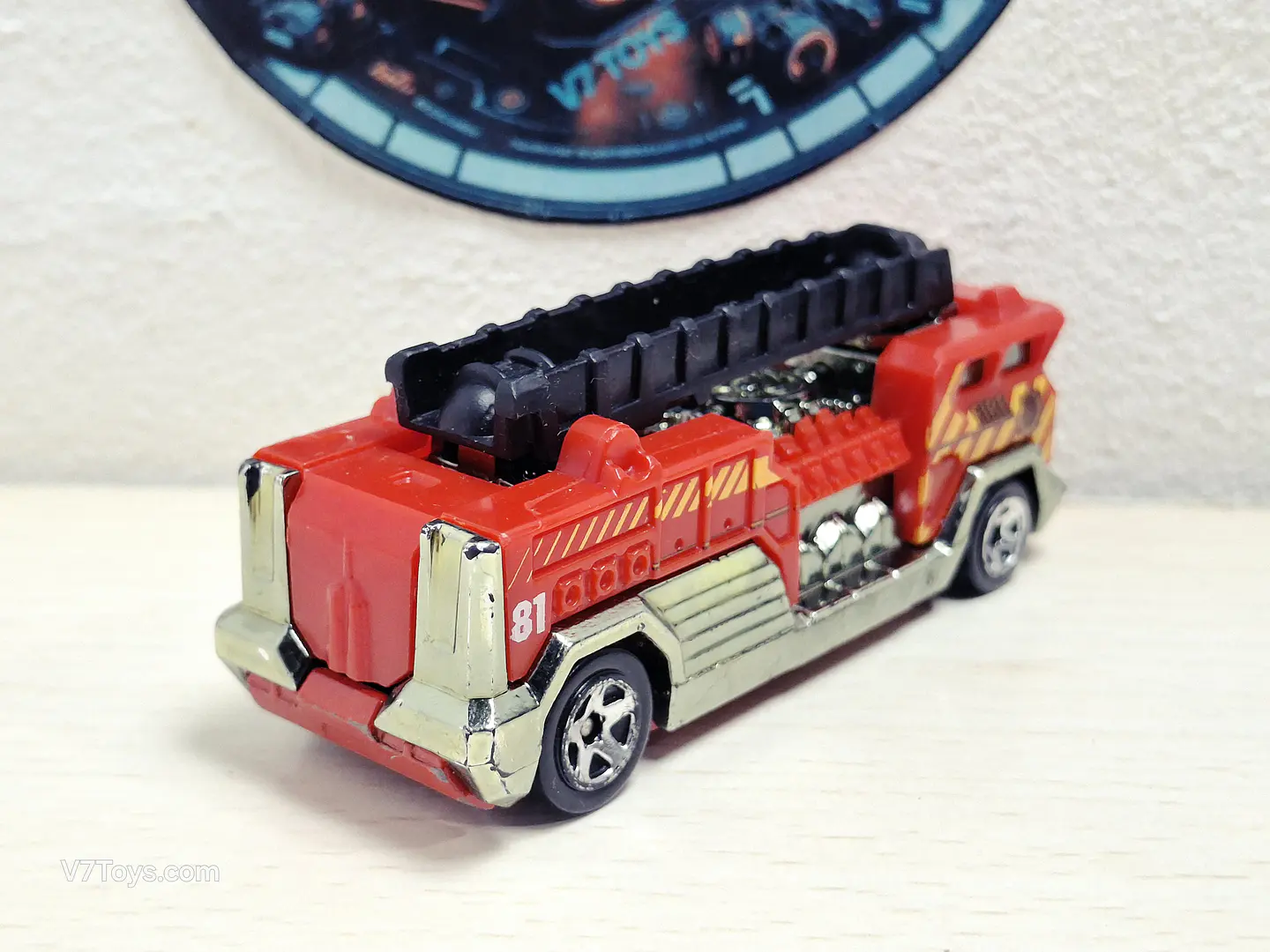 5 Alarm Hot Wheels 2022 Dragon Drive Firefight Mattel 2