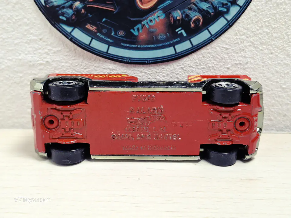 5 Alarm Hot Wheels 2022 Dragon Drive Firefight Mattel 3