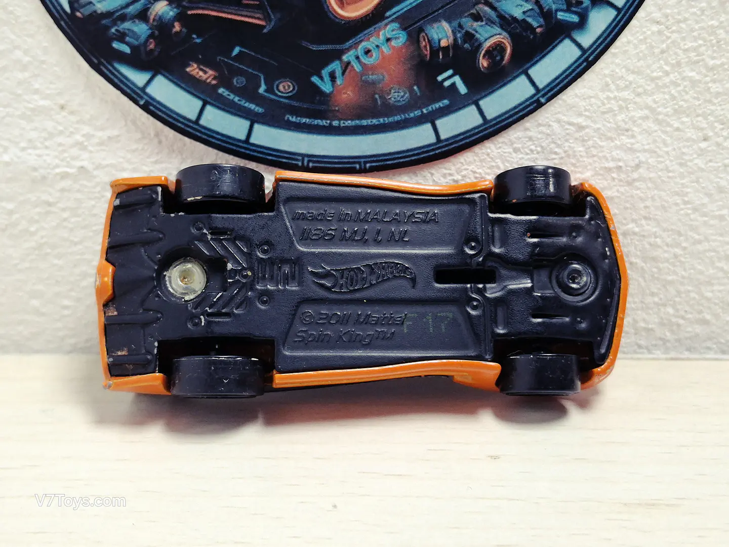 Spin King Hot Wheels 2013 Mystery Models International Mattel 3